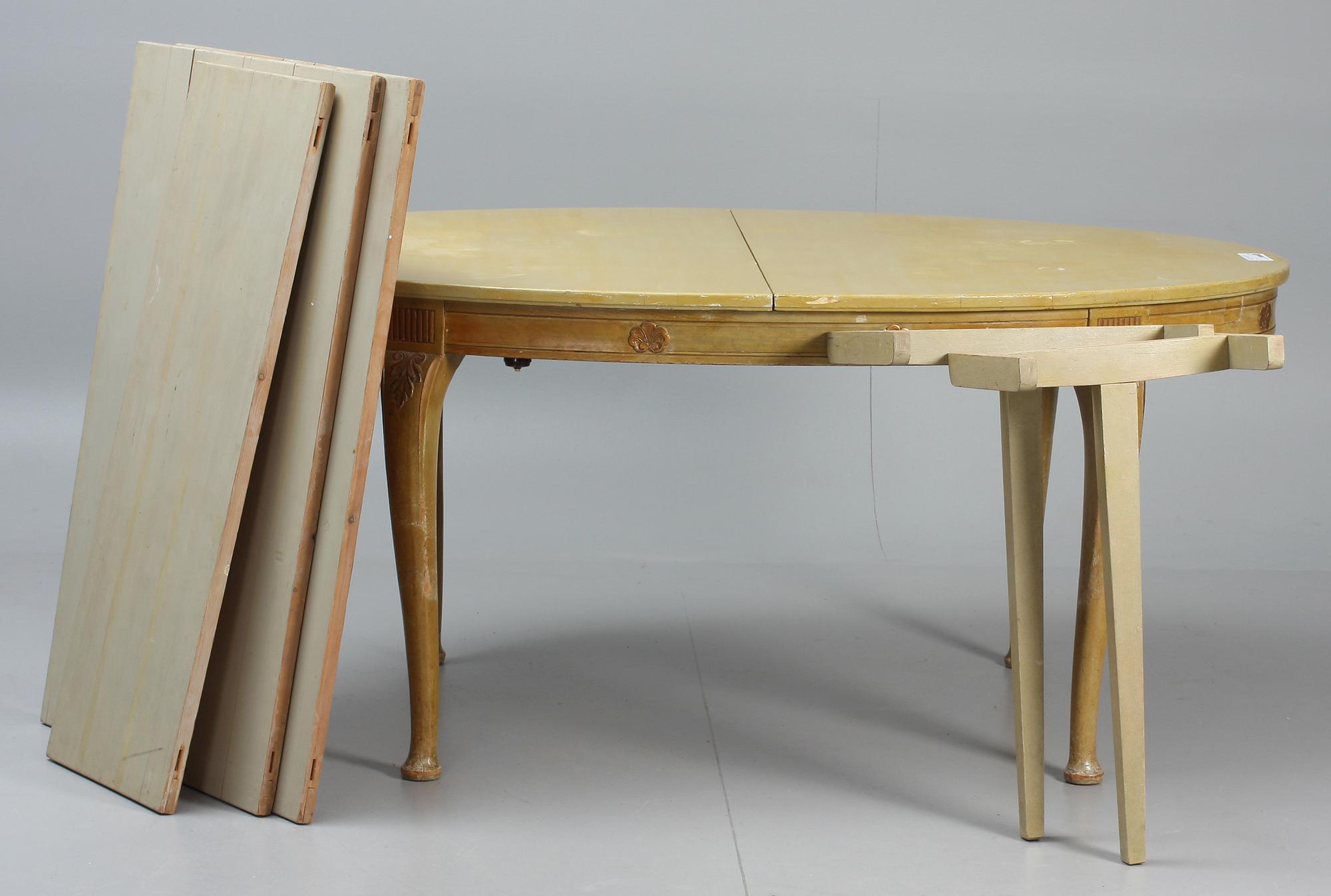 MATSALSGRUPP, 16 delar. Rokokostil, Otto Wretling, Umeå, 1929.