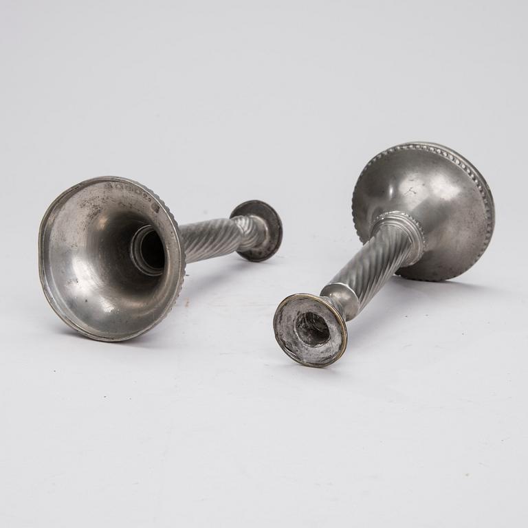 KYNTTILÄNJALKA, tinaa, Ruotsi 1700-luvun loppu.