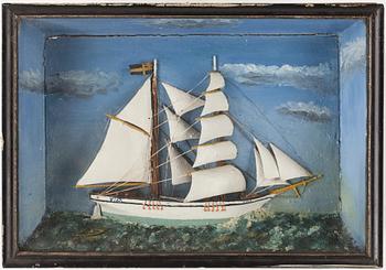 DIORAMA, daterad 1890 á tergo.