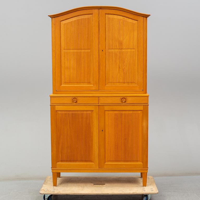 A 'Herrgården' oak cabinet by Carl Malmsten, Bodafors, Sweden.