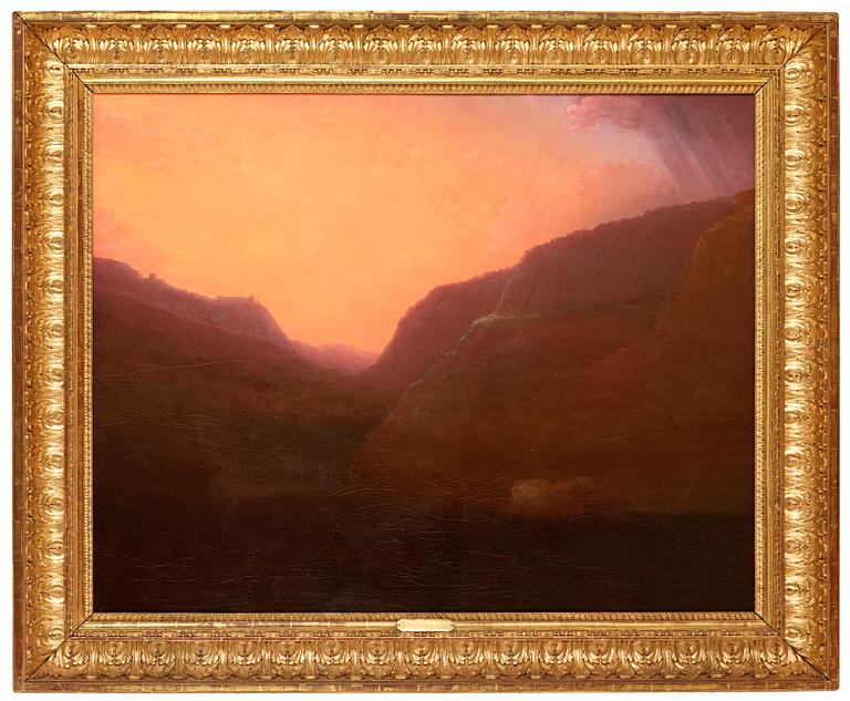 Carl Johan Fahlcrantz, View from Tistedalen, Sweden.