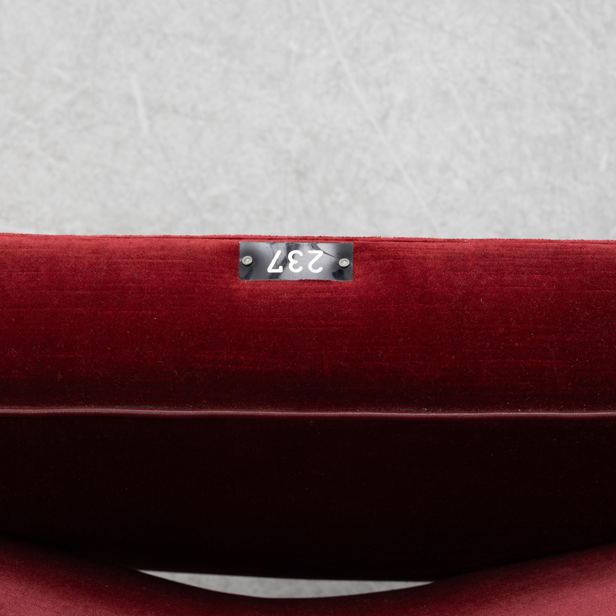 Theatre chairs, a pair, first half of the 20th century.