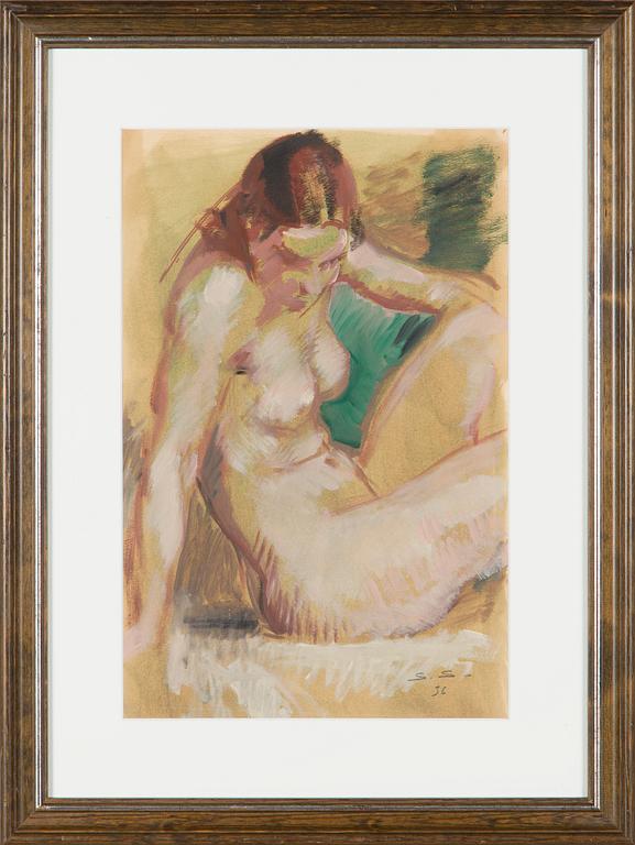 Santeri Salokivi, Nakenmodell.