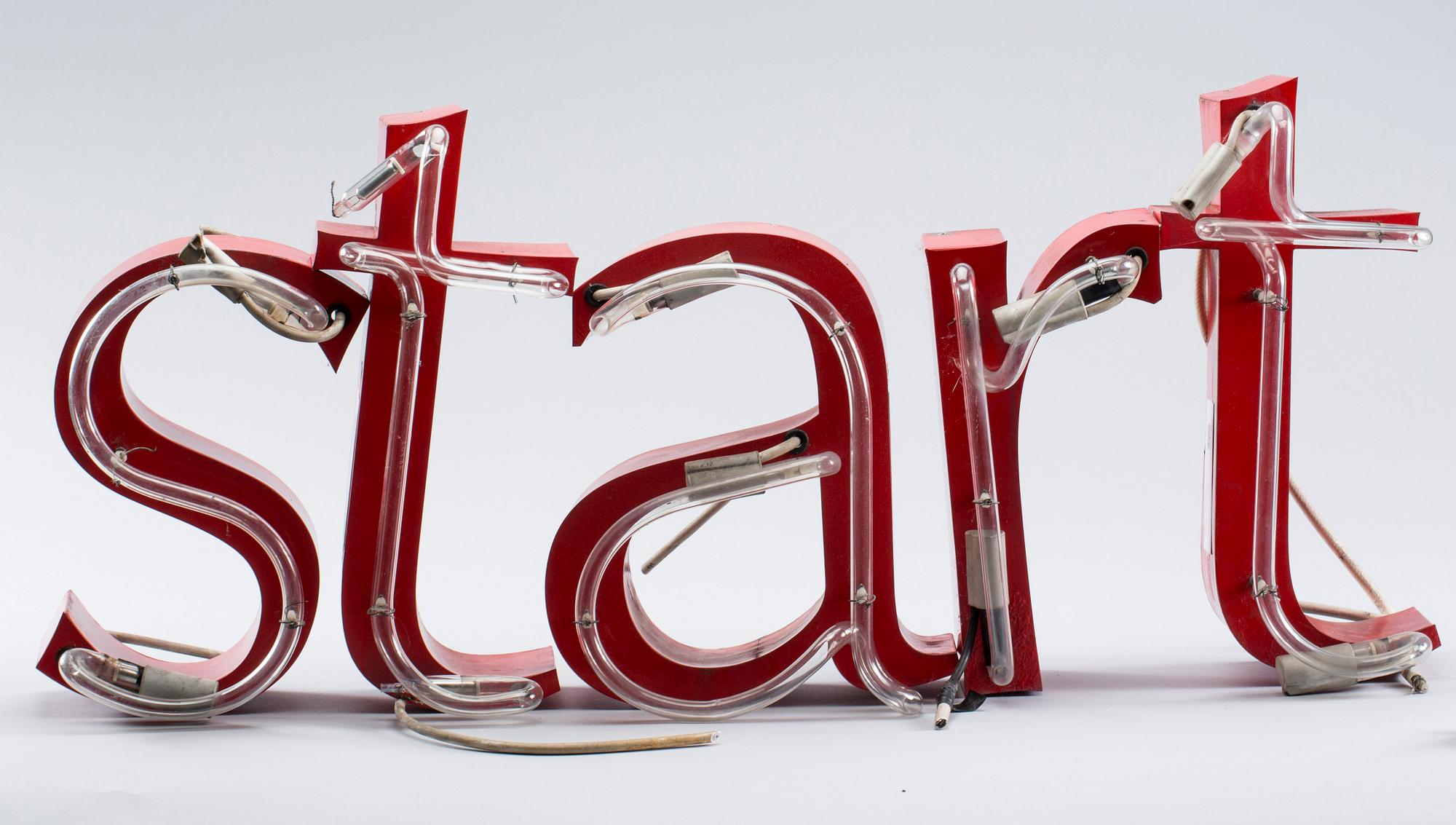 SKYLTBOKSTÄVER, 5 st.