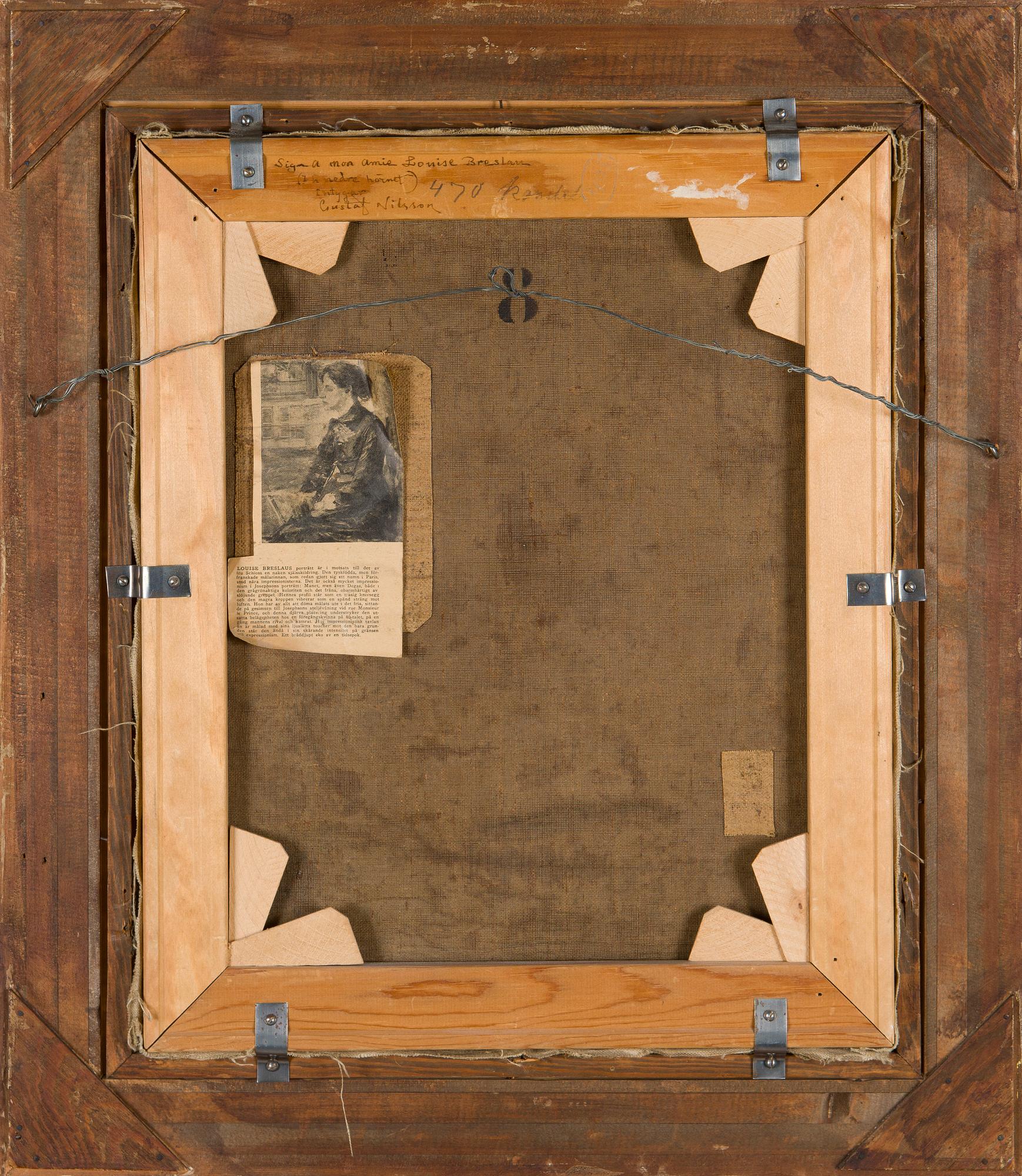 Louise Catherine Breslau, Hos kopparslagaren.