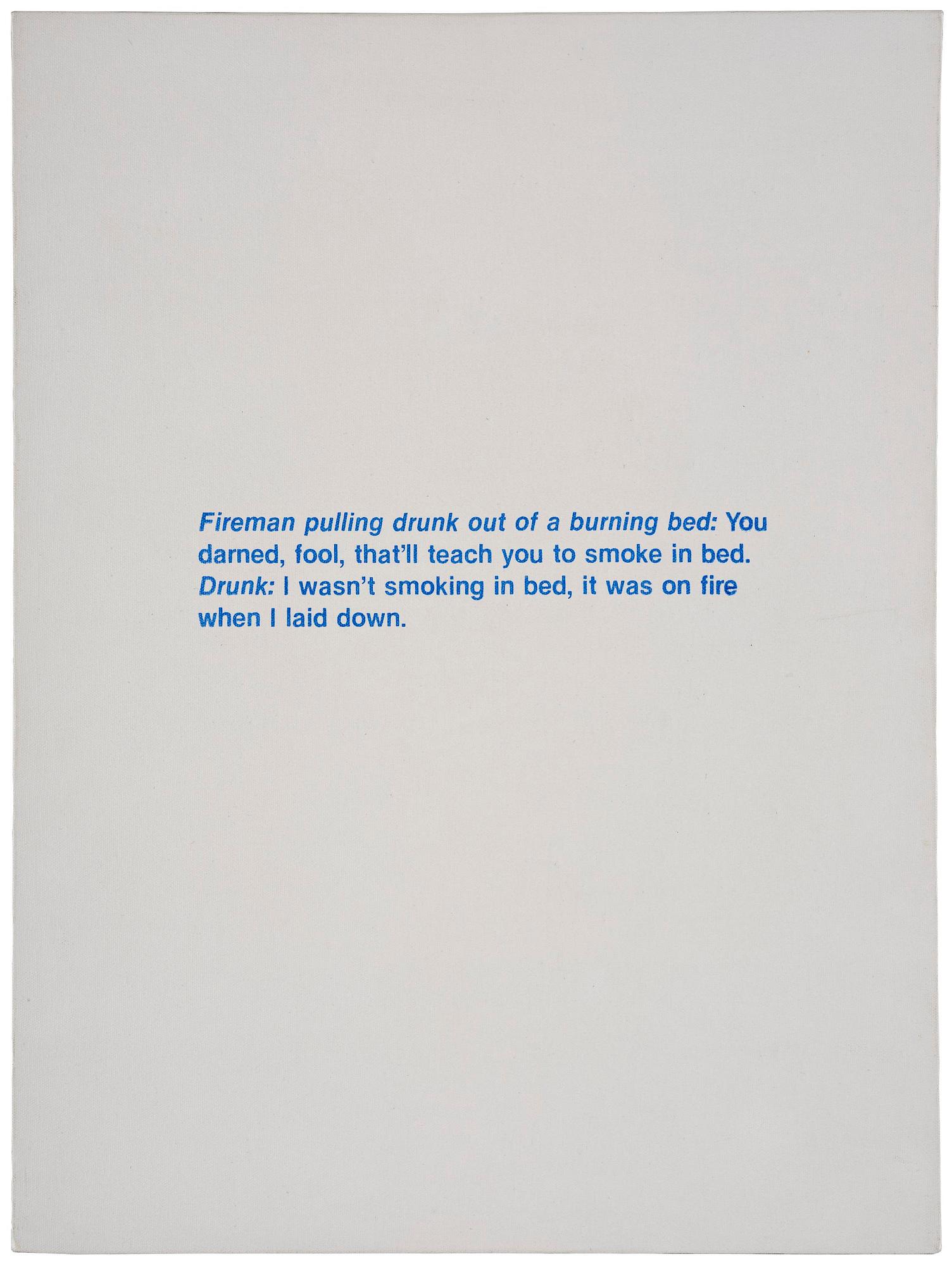 Richard Prince, "Untitled (joke)".