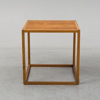 MARIO PRANDINA, an oak table and four chairs, Plinio Il Giovane, Italy.