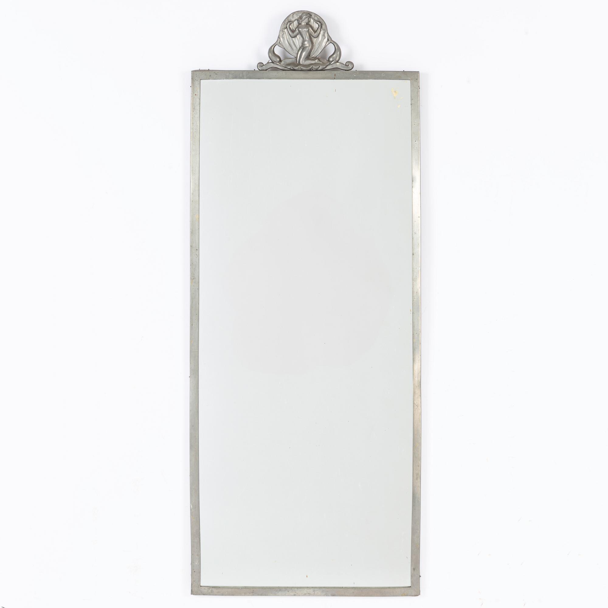 Oscar Antonsson, A Swedish Grace mirror, Ystad MEtall, Sweden, 1930.