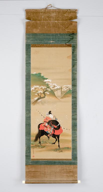 KAKEIMON, SCROLL. Japan, 1800-tal.