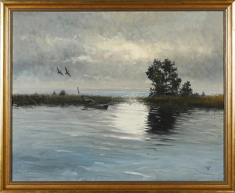 LENNART SAND, olja på duk, signerad och daterad -98.