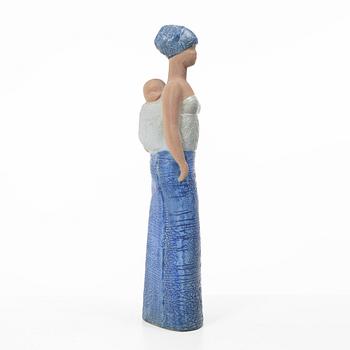 Lisa Larson, a stoneware figurine, K-studion, Gustavsberg, Sweden.