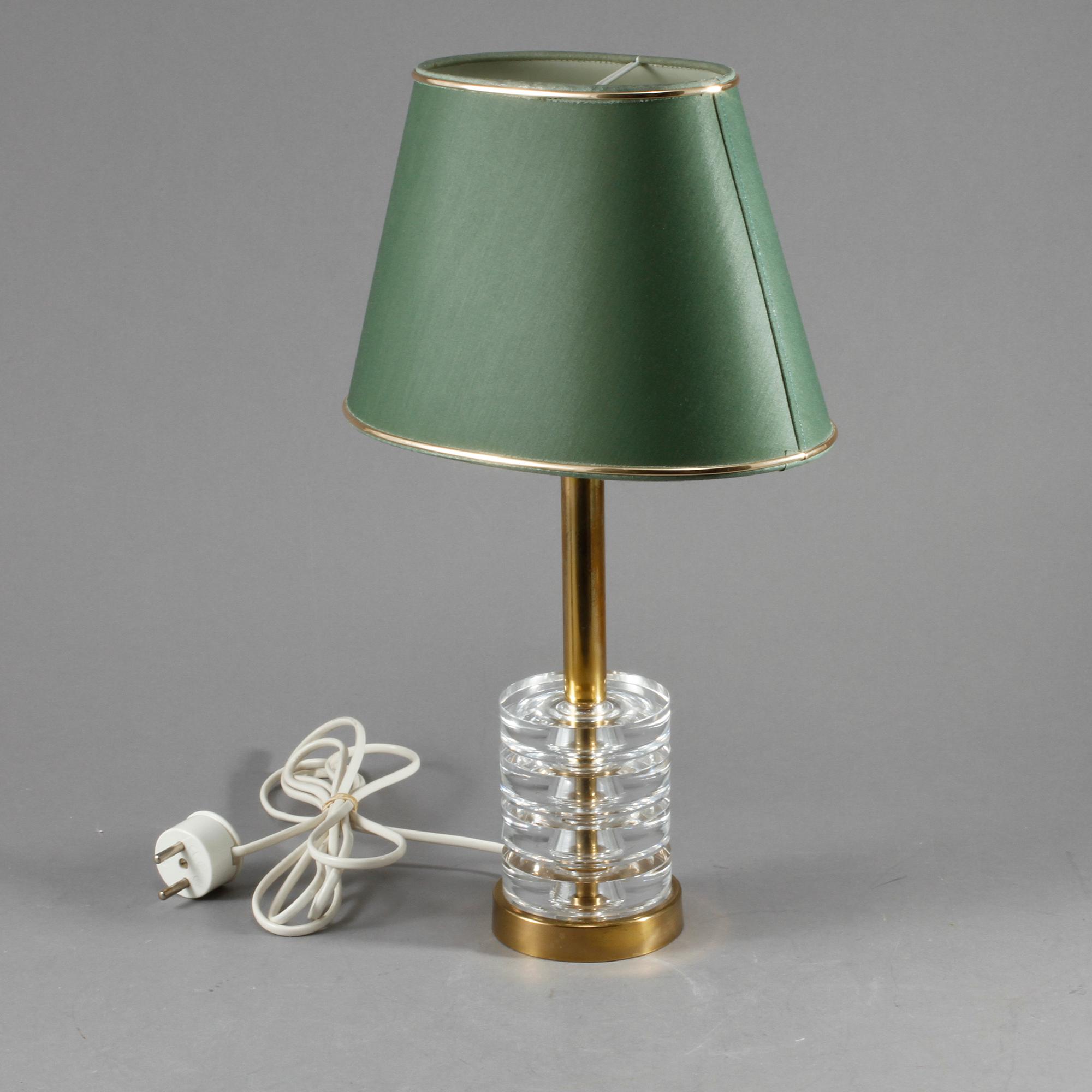 BORDSLAMPA, Carl Fagerlund, Orrefors, 1900-talets fjärde kvartal.