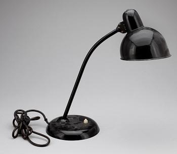 BORDSLAMPA, modell nr 6556, Christian Dell, Gebr. Kaiser Dell, Tyskland, formgiven 1934.