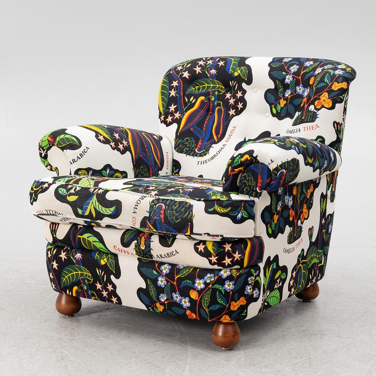 Josef Frank, armchair, model 568, Svenskt Tenn.