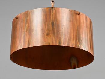 TAKLAMPA, 1900-talets andra hälft. Höjd 34 cm.