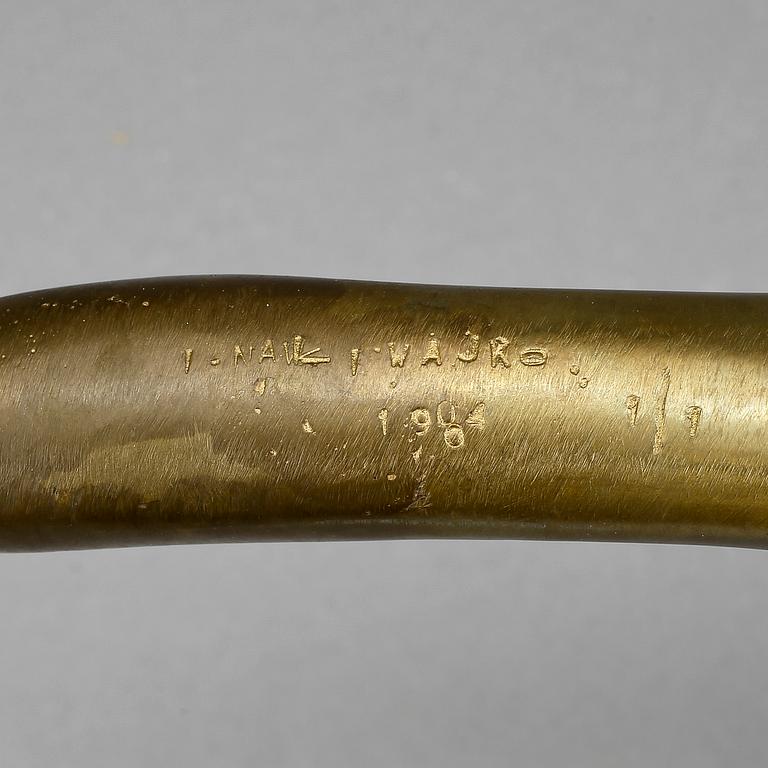 JAN NALIWAJKO, skulptur, brons, signerad och daterad 1984.