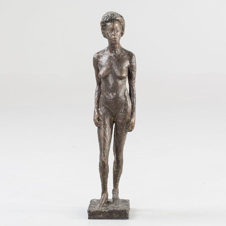 BIANCA MARIA BARMEN, skulptur, brons. Unik. Signerad o daterad 88.