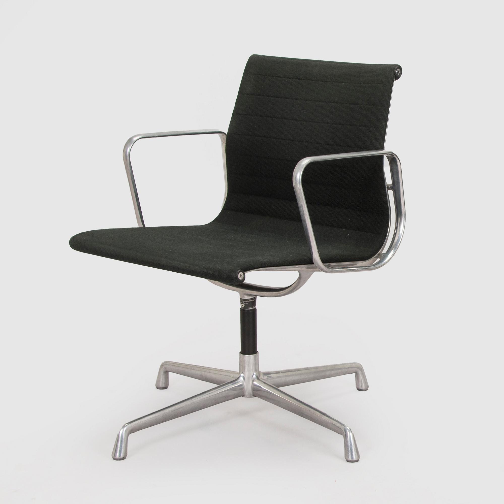 Charles & Ray Eames, a swivel chair, “EA108”, manufactured under licence by ICF, Italy, 1970s/80s.