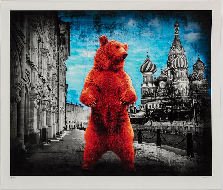 LARS TUNEBO, PORTFOLIO,  "Capital mysteries", 4 giclée, 2018, signed 30/160.