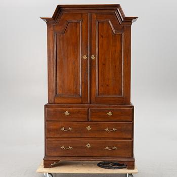 An 18th century cabinet, Sweden.