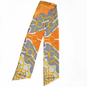 Hermès, Scarf, Maxi Twilly, "Eperon d'Or".