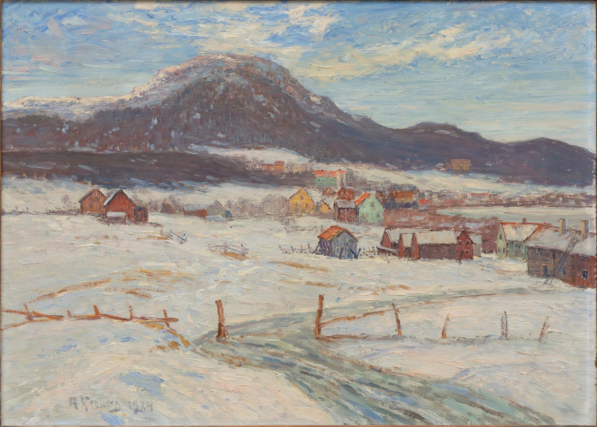 Anton Genberg, Åreskutan.