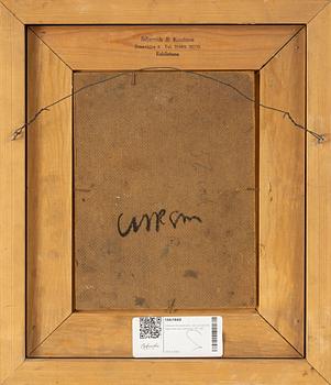 Christer Strömholm, oil on panel, signed and dated -45.