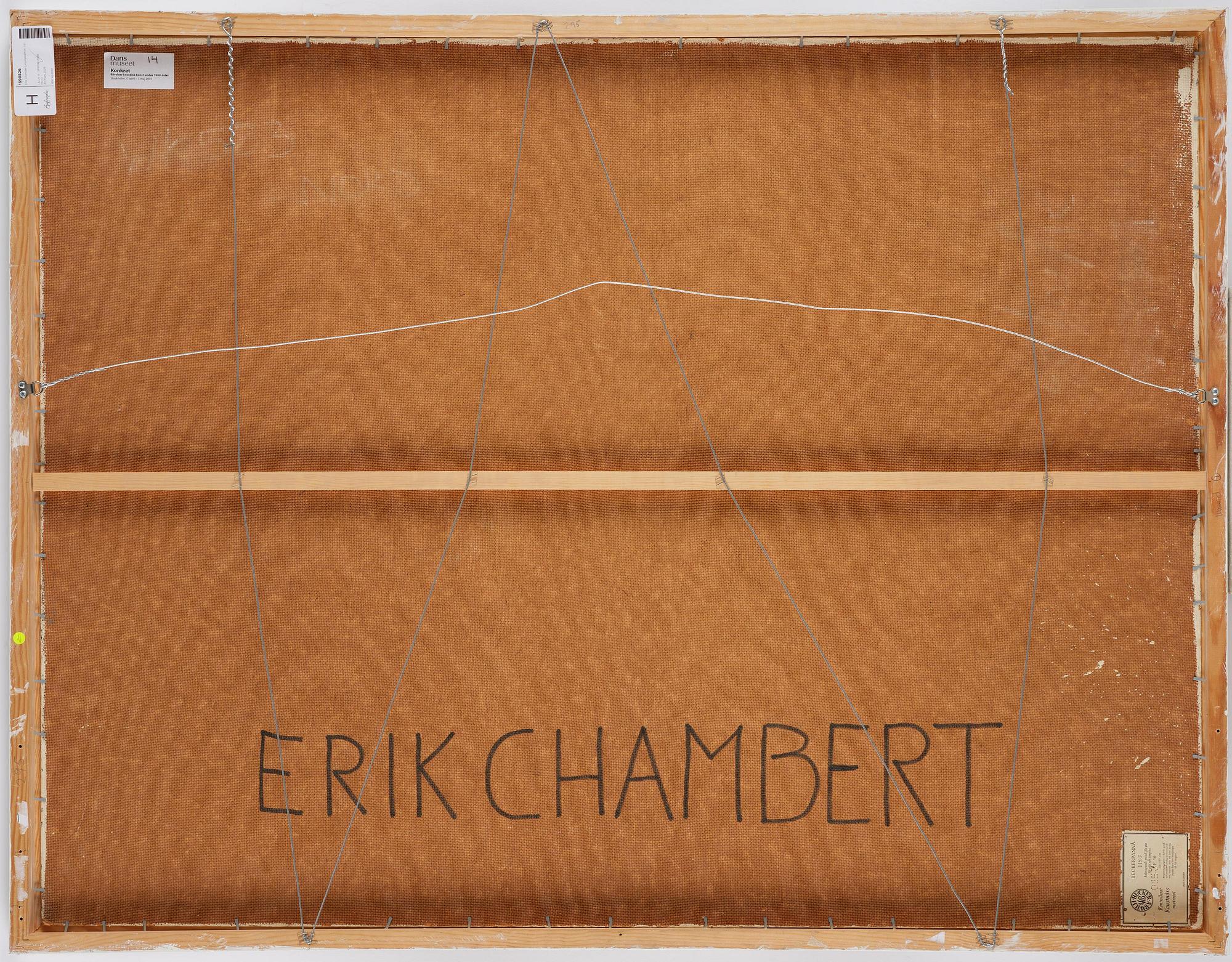 Erik Chambert, Composition.