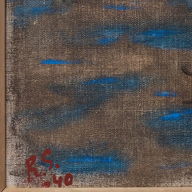 Ragnar Sandberg, Fishing boats in the harbour.