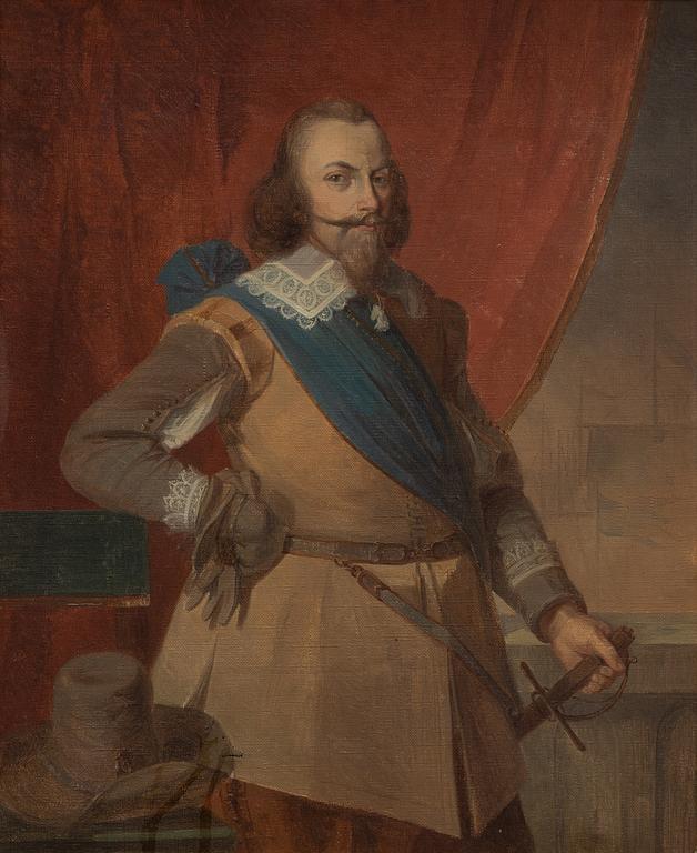 Swedish artist, 19th century, "Claes Fleming" (1592-1644).