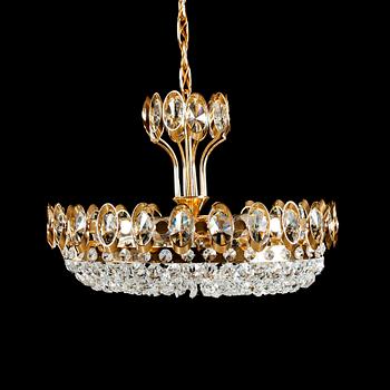 TAKLAMPA, 1900-talets andra hälft. Höjd ca 25 cm.