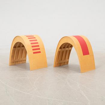 Maxjenny Forslund & Thomas Bentzen, stools 2 pcs 2001.
