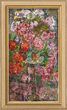 SIMONE DE DARDEL, oil on panel signed.