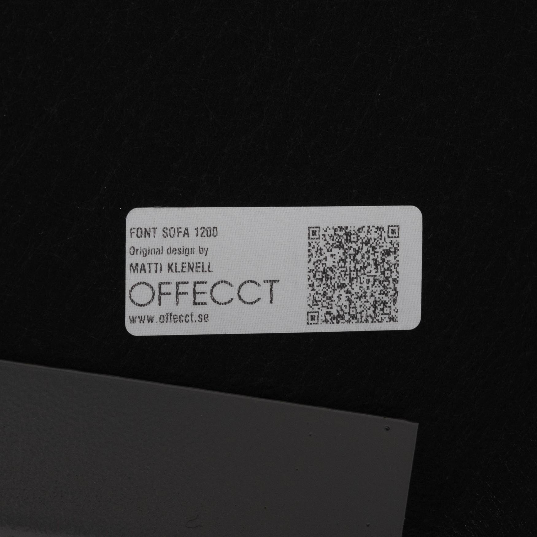 Matti Klenell, a "Font" sofa, Offecct, contemporary.