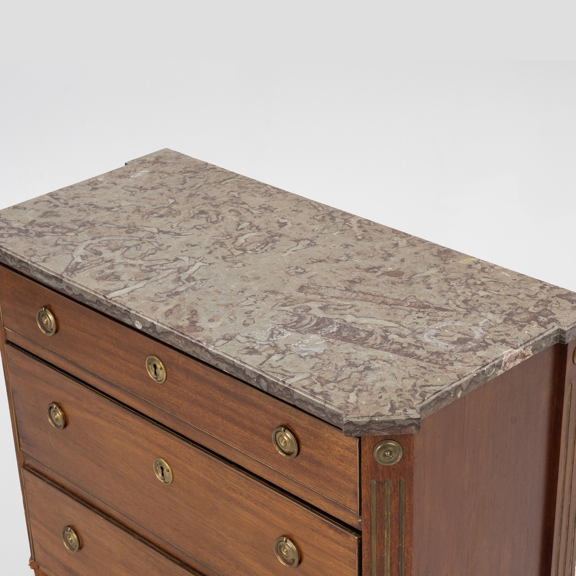 Bureau, Empire style, circa 1800.