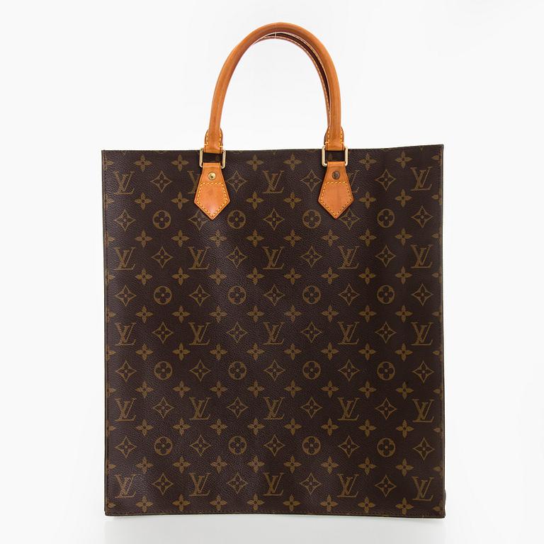 Louis Vuitton, a Monogram Canvas 'Sac Plât Tote' bag.