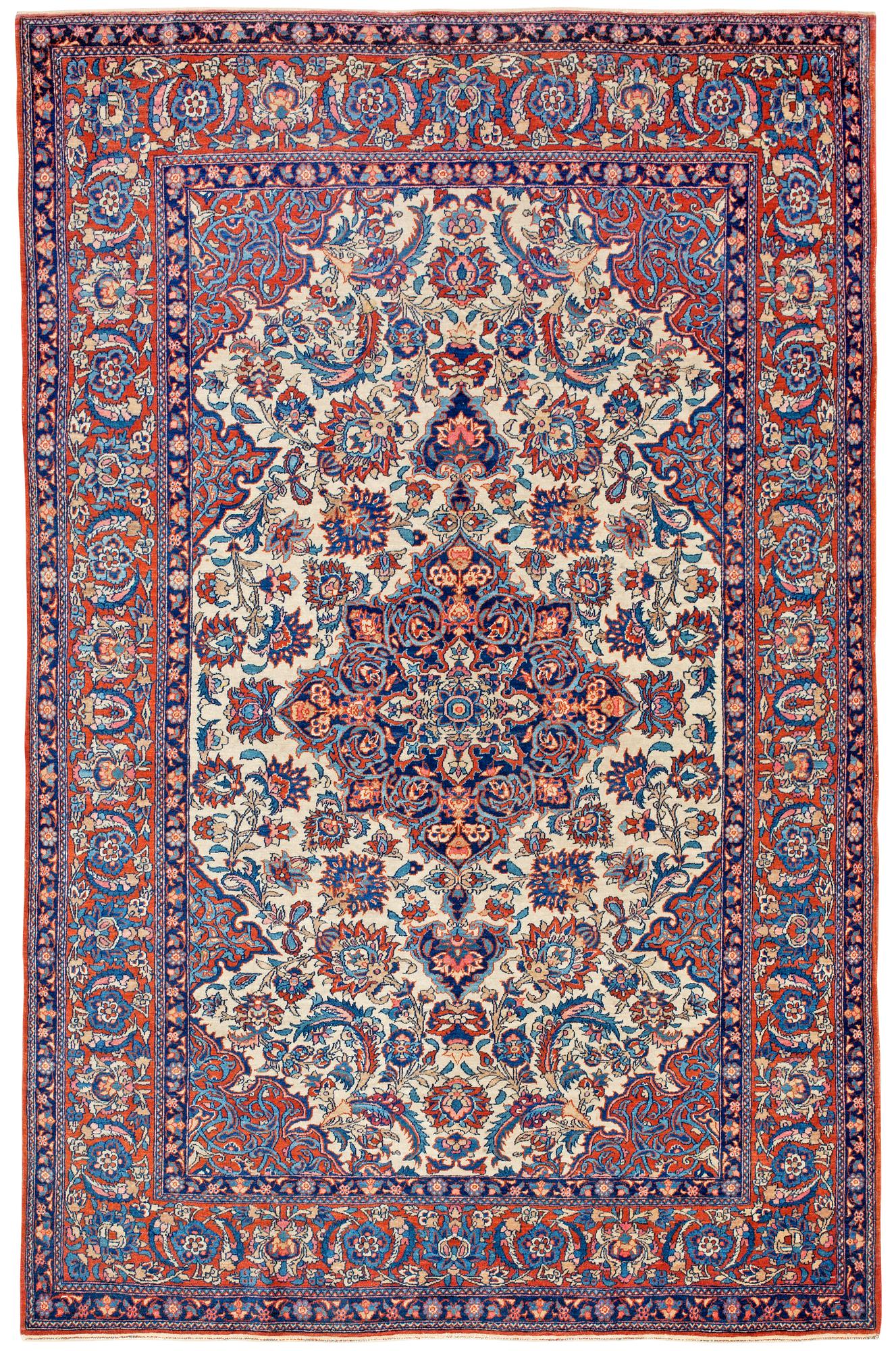 SEMIANTIK ISFAHAN. 207,5 x 136 cm.