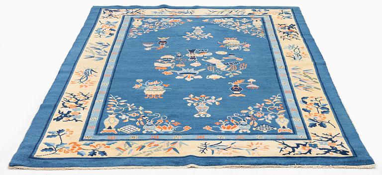 An antique, Beijing rug, north China, circa 1920. (243x163 cm).