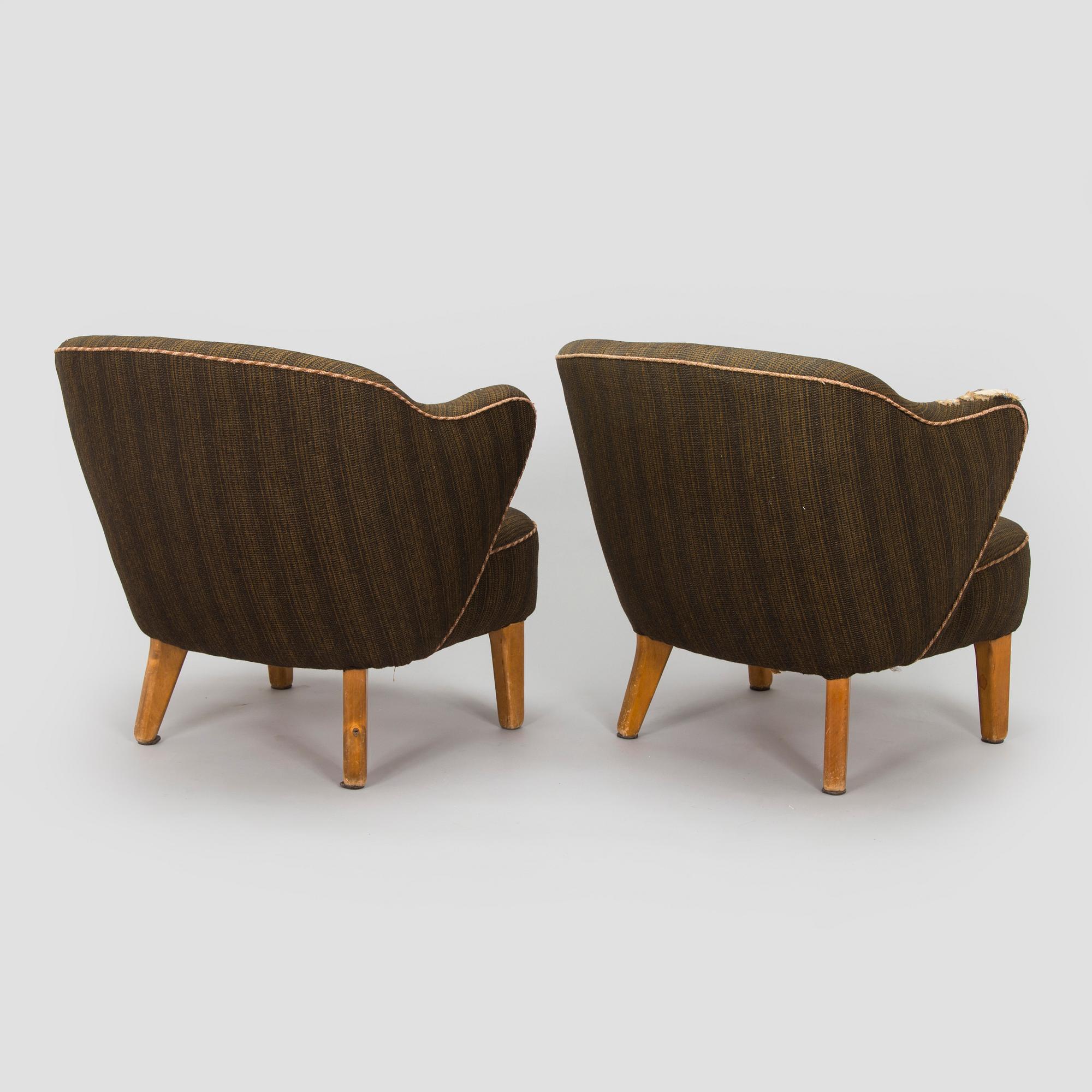 Flemming Lassen, nojatuolipari, valmistaja Asko 1952-1956.