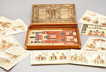 BYGGSATS, "Ankar-Steinbaukasten", sekelskifte 1800/1900-tal.