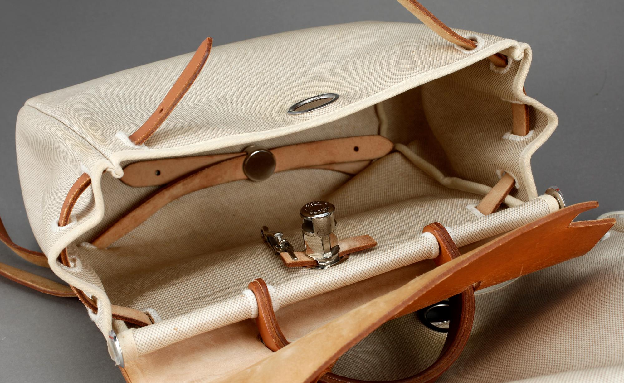 HANDVÄSKA / RYGGSÄCK, "Herbag",  Hermès.