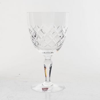 Gunnar Cyrén, glasservis, 30 delar, "Karolina", Orrefors.