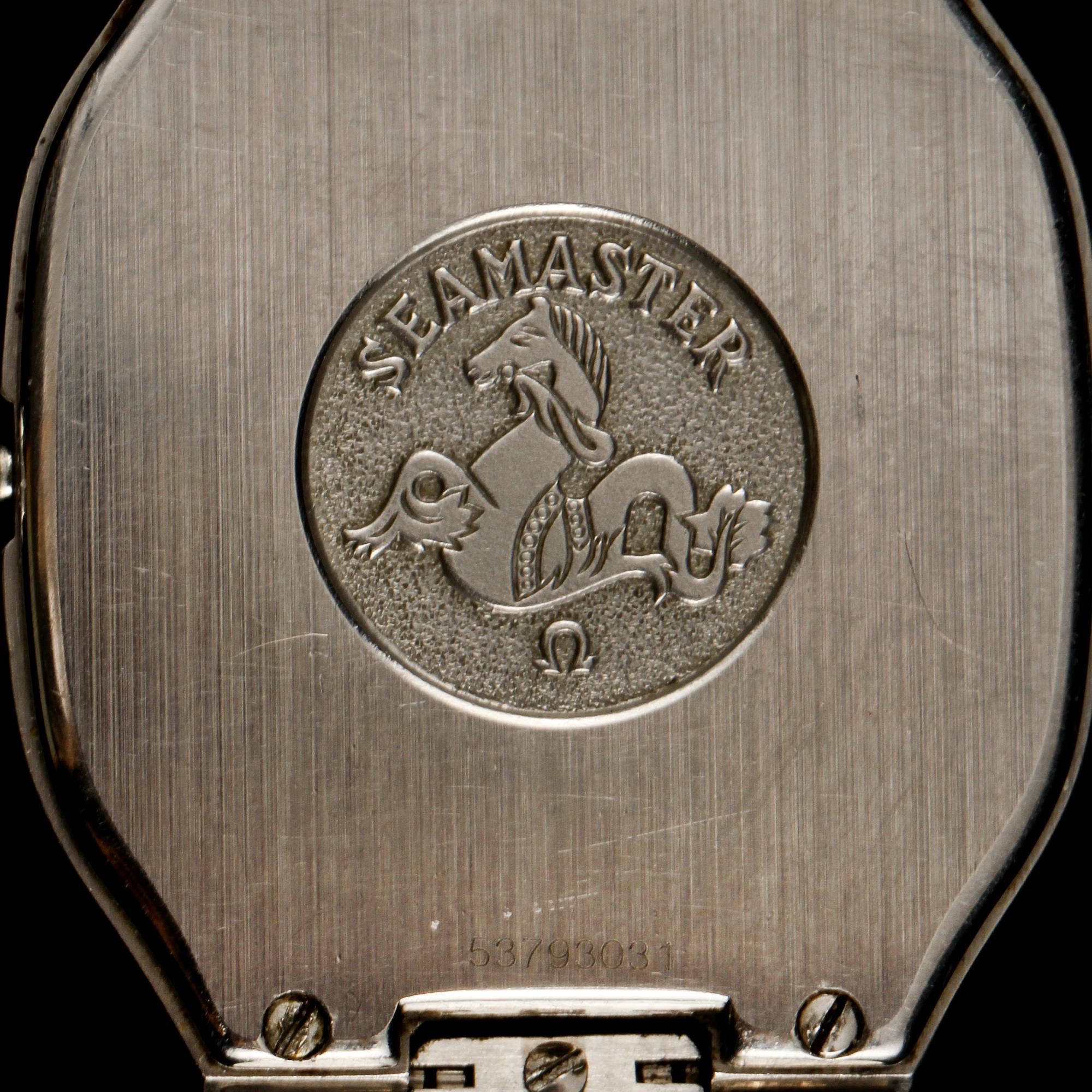 ARMBANDSUR, Omega, "seamaster cal. 1665", 1980-tal.