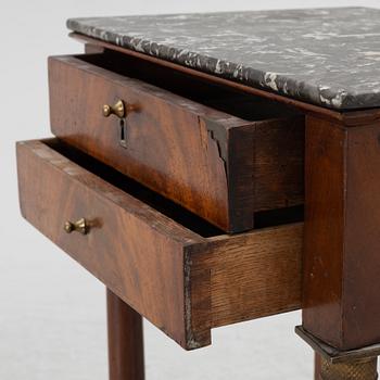 Bedside table/ side table, France, 19th century.