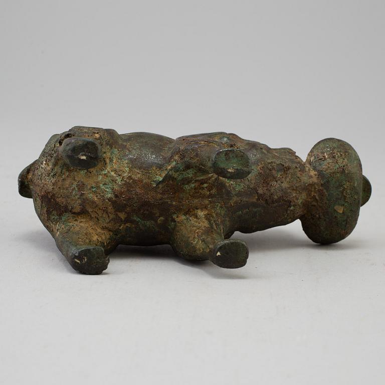 A archaistic bronze vessel, south east asia, 20th Century.