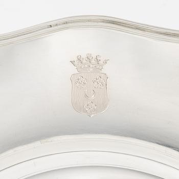 Fat, silver, MGAB, Uppsala 1939, med Hamiltons vapen.