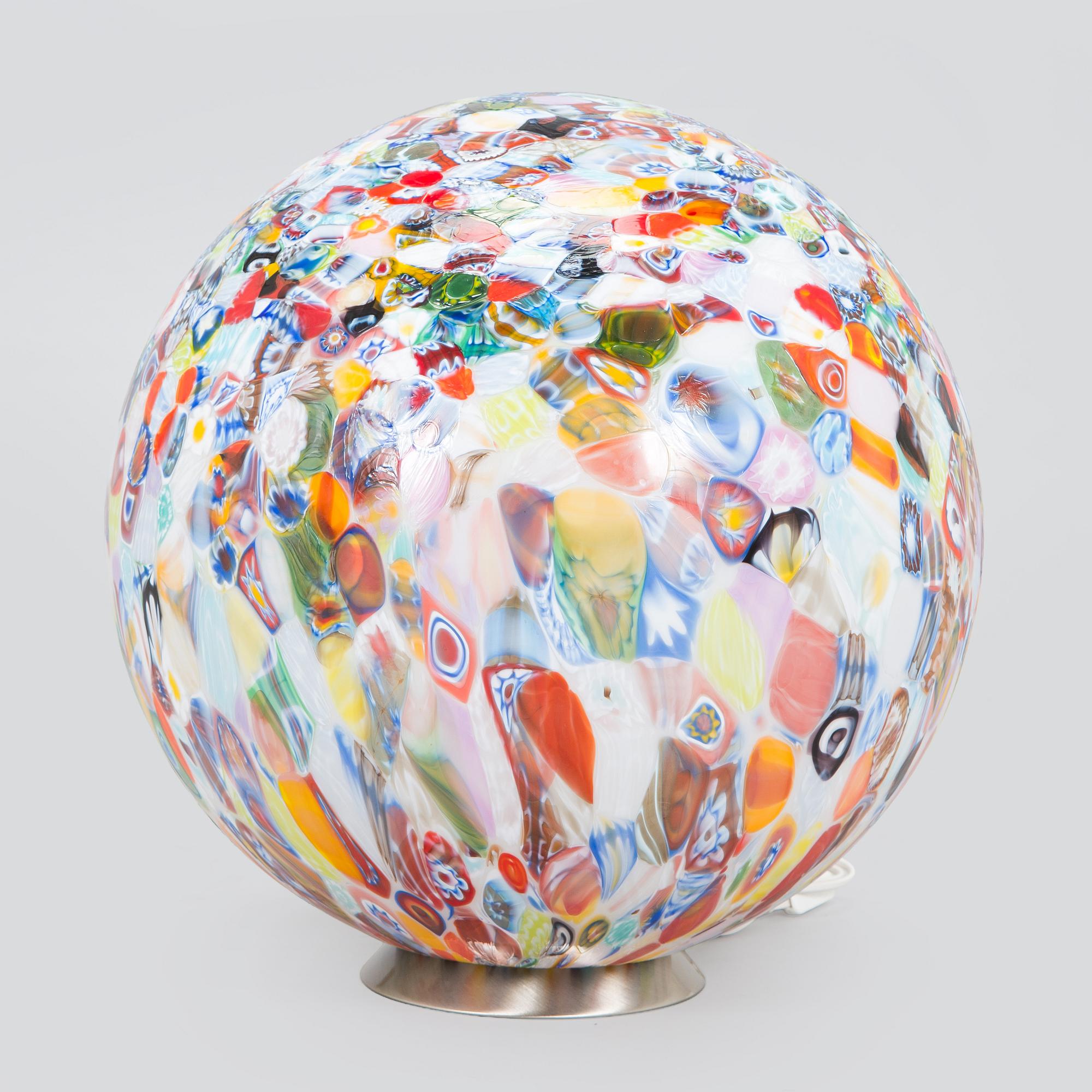 A table lamp 'Murrina' for Murano, Italy, around 2000.