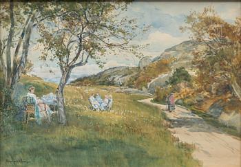 Anna Gardell-Ericson, Sommardag på Västkusten.