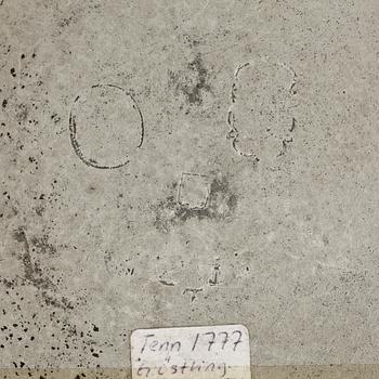 SKÅLFAT, tenn, Gudmund Östling, Vimmerby, 1777.