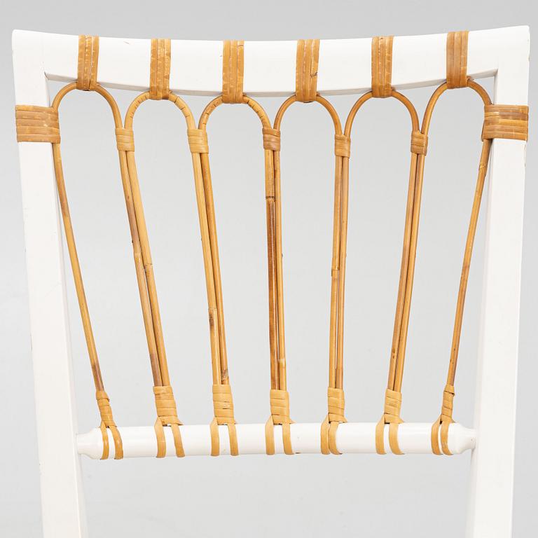 Josef Frank, eight model 1165 chairs, Firma Svenskt Tenn, Sweden.